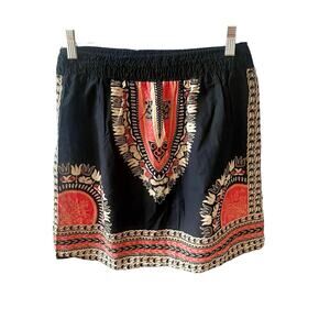 Fire Los Angeles 100% Cotton Skirt Sz S